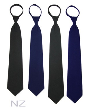 Airline Pilot Zipper Tie